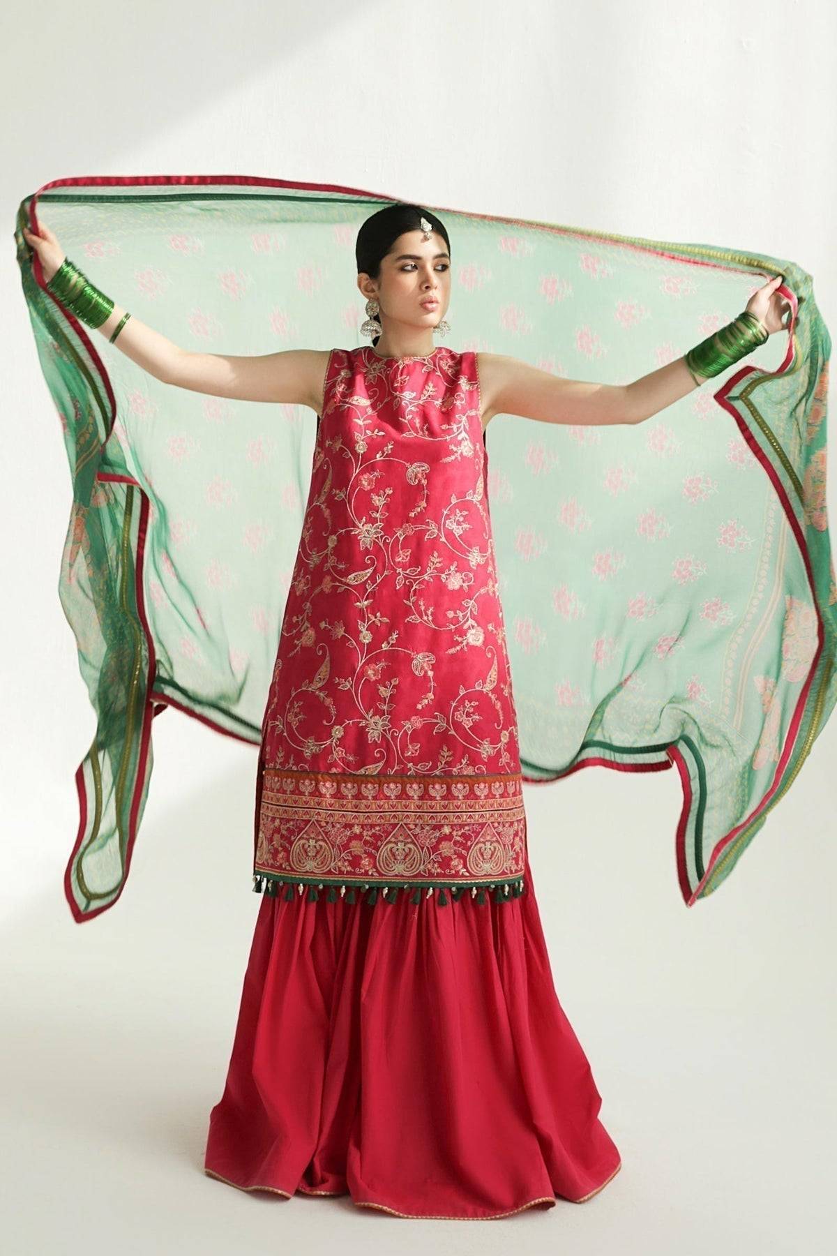 Zara Shahjahan | Luxury Lawn 24 | KORINA-3B - Pakistani Designer Dress - by Zara Shahjahan | Type: Luxury - 100% Original at Saira Sultan