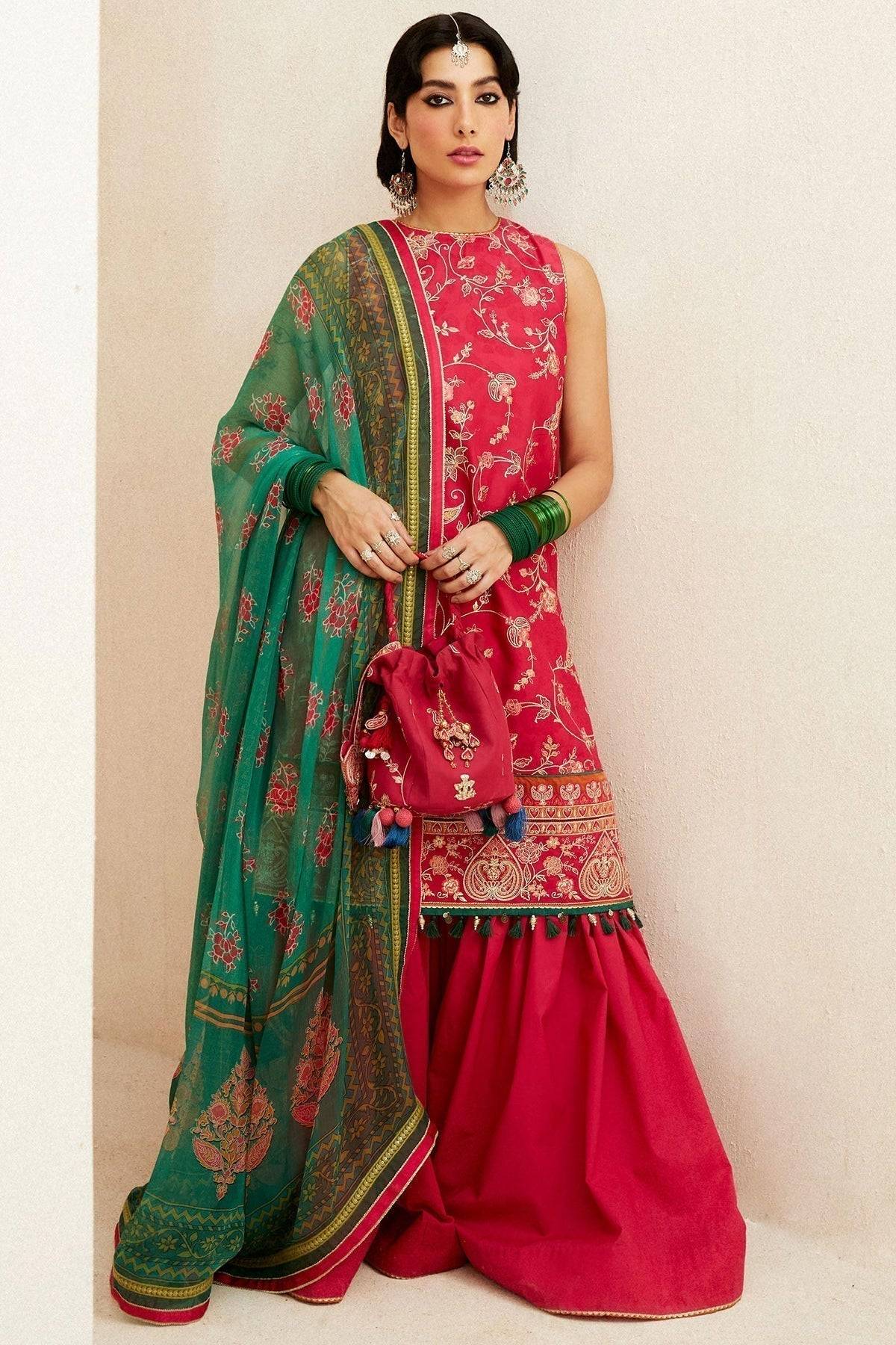 Zara Shahjahan | Luxury Lawn 24 | KORINA-3B - Pakistani Designer Dress - by Zara Shahjahan | Type: Luxury - 100% Original at Saira Sultan