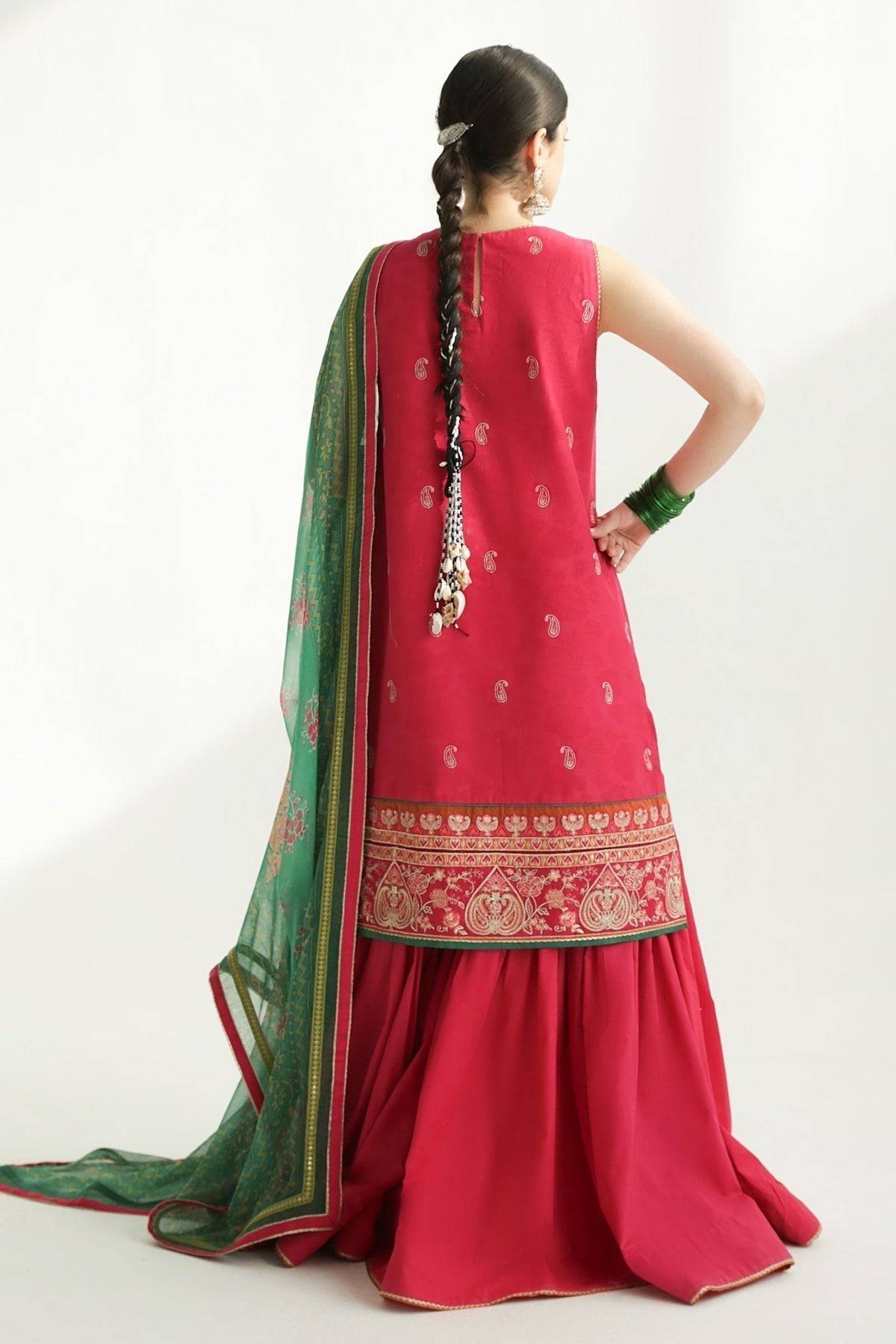 Zara Shahjahan | Luxury Lawn 24 | KORINA-3B - Pakistani Designer Dress - by Zara Shahjahan | Type: Luxury - 100% Original at Saira Sultan