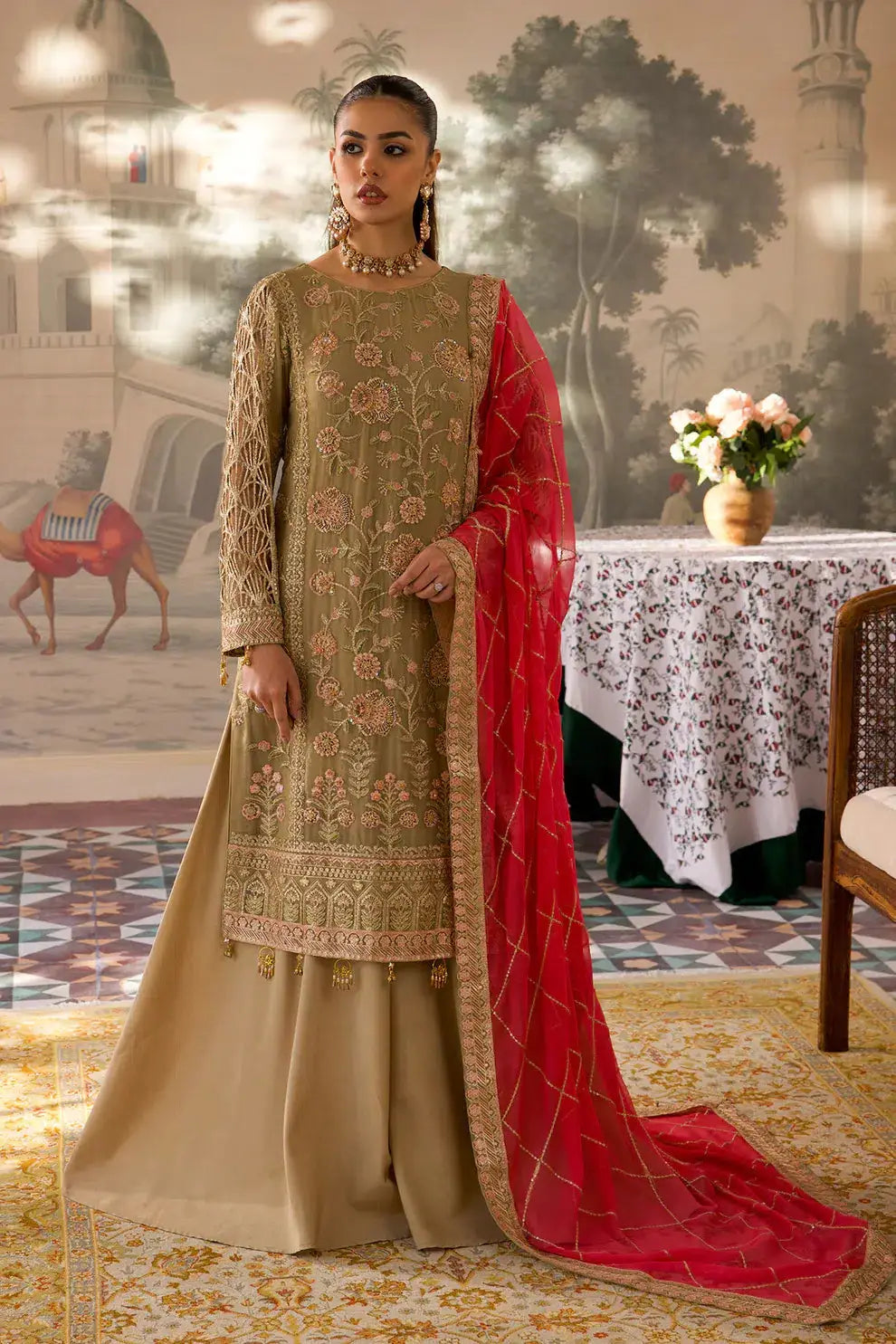 Zebtan | Luxury Formals | ZN-08 - Pakistani Designer Dress - by Zebtan | Type: Formal - 100% Original at Saira Sultan