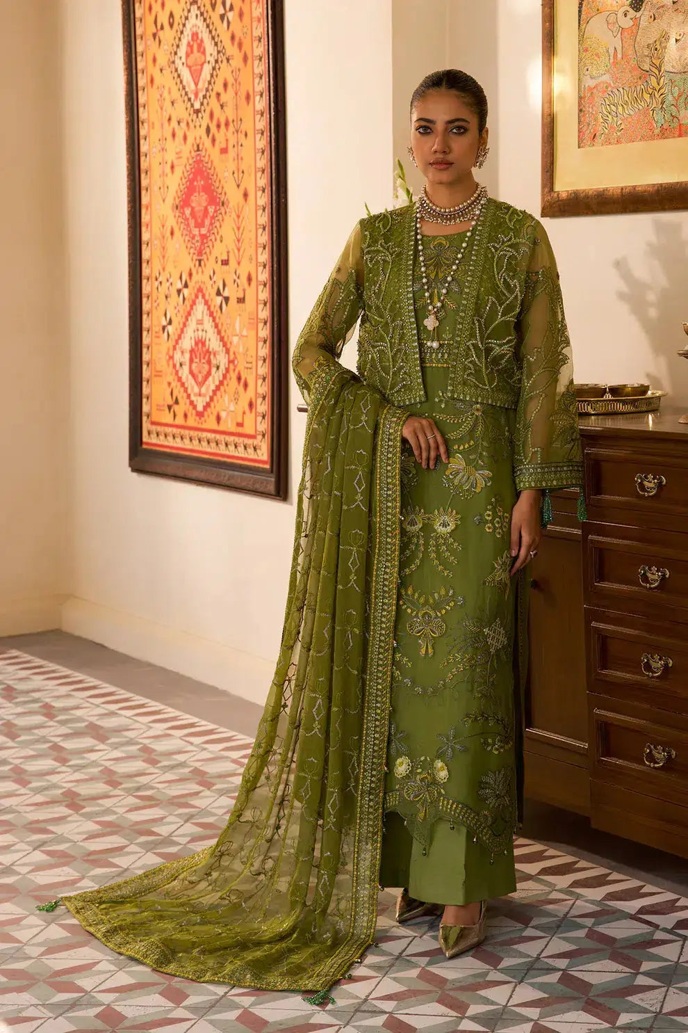 Zebtan | Luxury Formals | ZN-09 - Pakistani Designer Dress - by Zebtan | Type: Formal - 100% Original at Saira Sultan