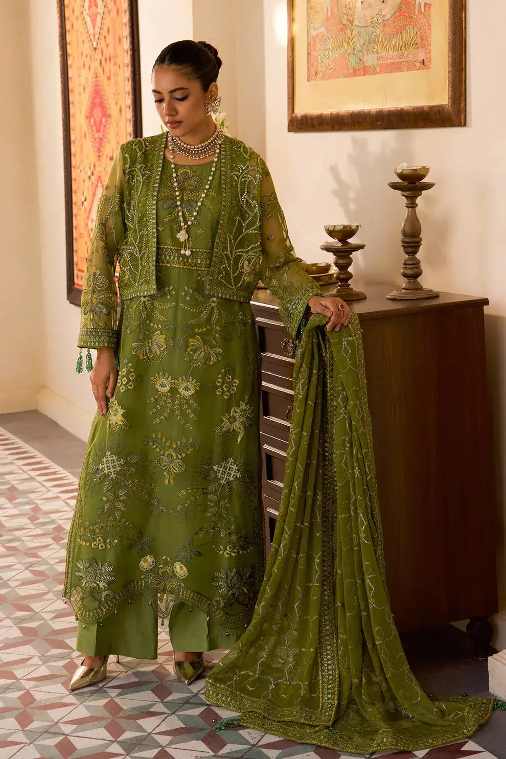 Zebtan | Luxury Formals | ZN-09 - Pakistani Designer Dress - by Zebtan | Type: Formal - 100% Original at Saira Sultan
