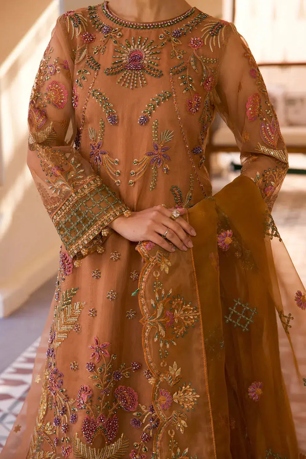 Zebtan | Luxury Formals | ZN-05 - Pakistani Designer Dress - by Zebtan | Type: Formal - 100% Original at Saira Sultan