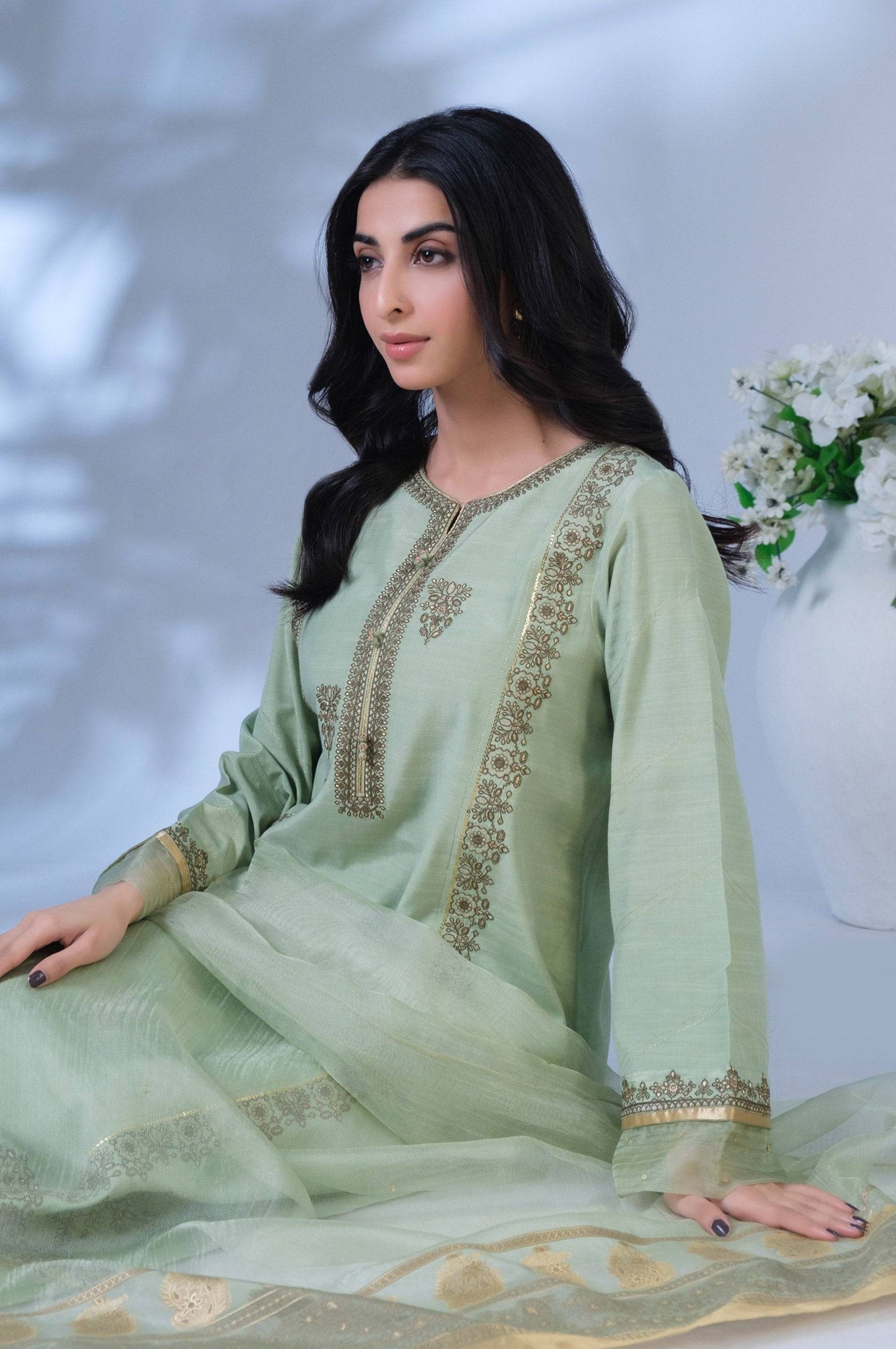 Zeen | Summer Collection 24 | 33227 - Pakistani Designer Dress - by Zeen | Type: Luxury - 100% Original at Saira Sultan