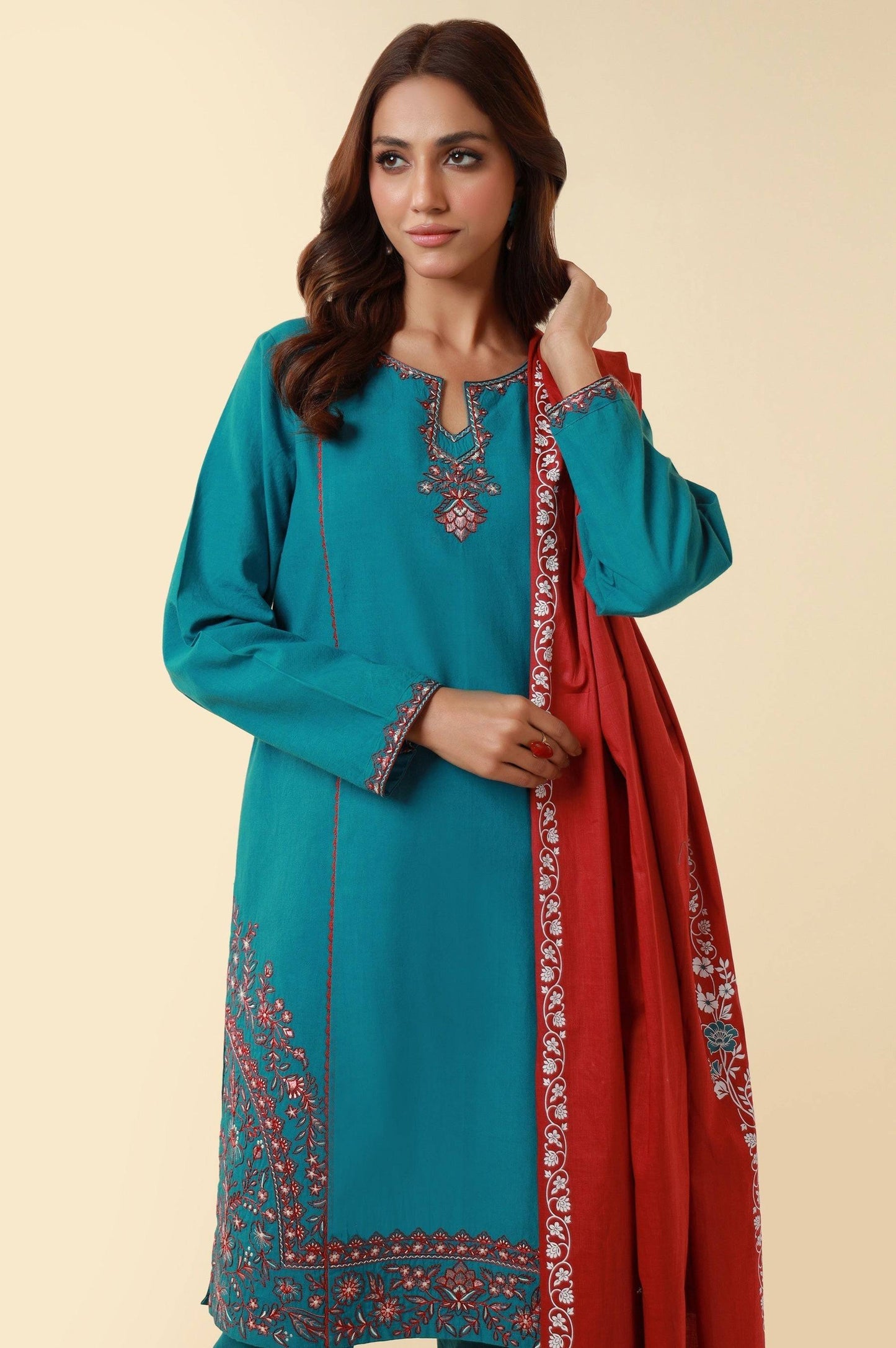 Zeen | Summer Collection 24 | 34207 - Pakistani Designer Dress - by Zeen | Type: Luxury - 100% Original at Saira Sultan