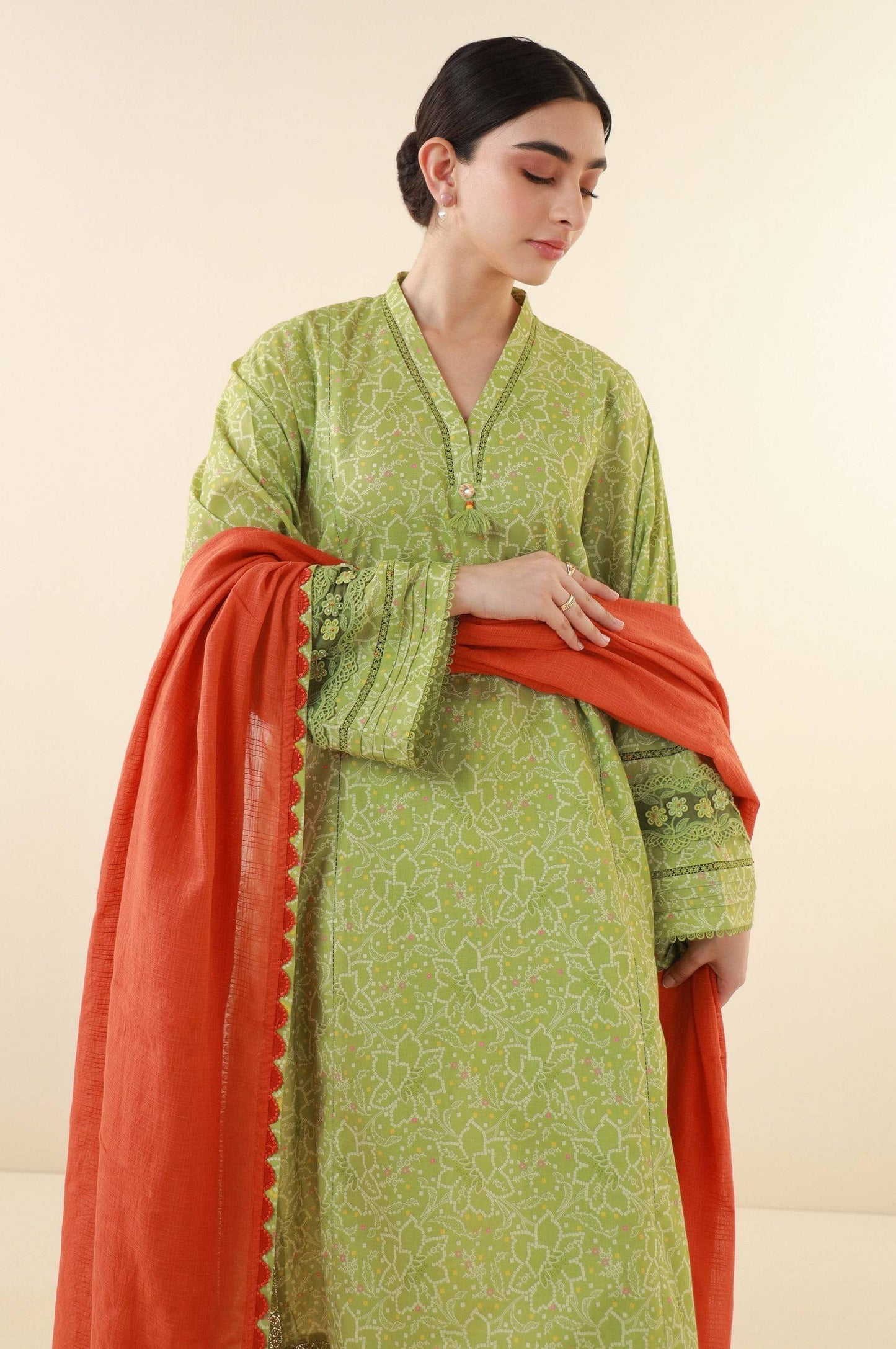 Zeen | Summer Collection 24 | 34215 - Pakistani Designer Dress - by Zeen | Type: Luxury - 100% Original at Saira Sultan