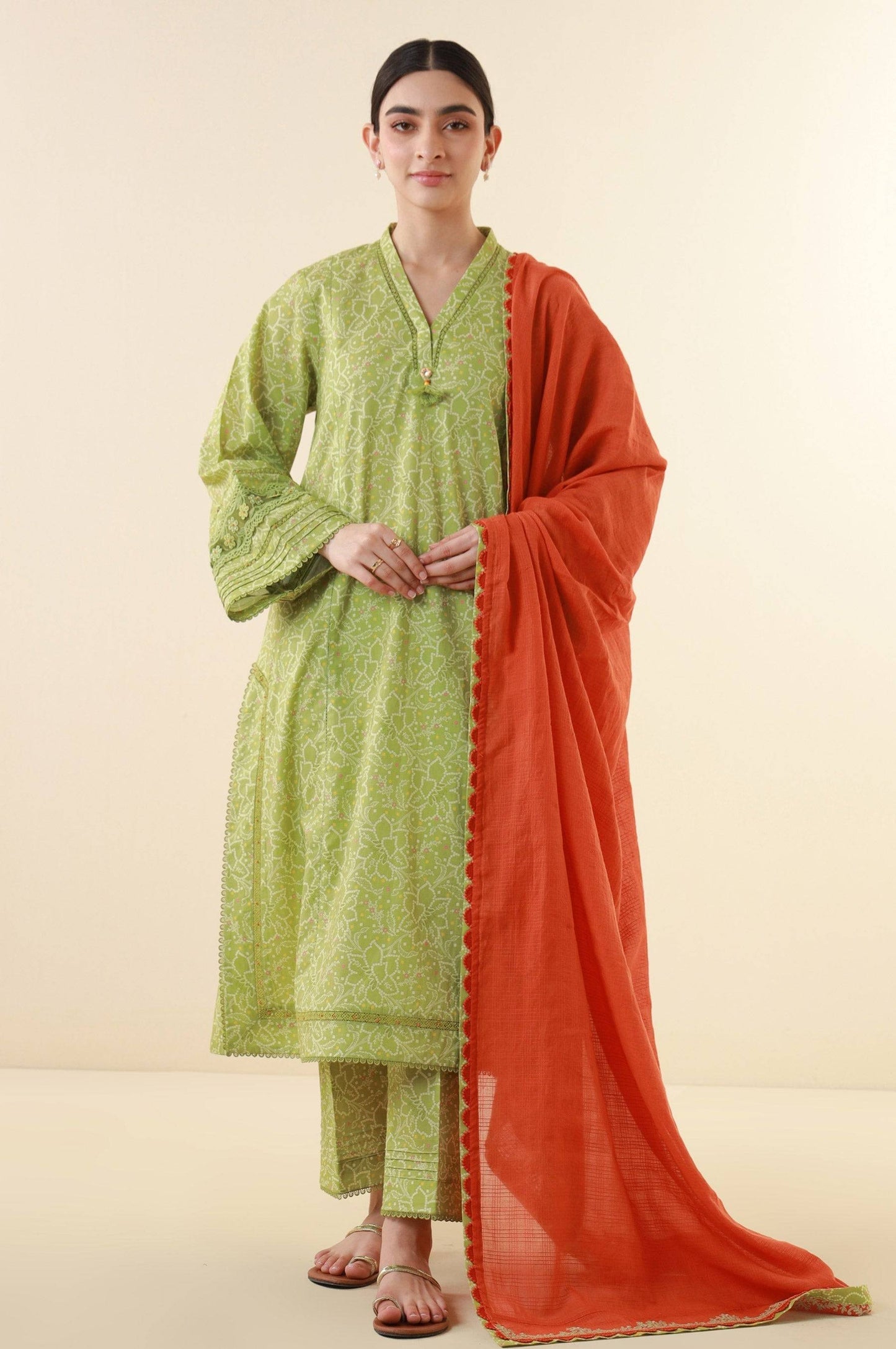 Zeen | Summer Collection 24 | 34215 - Pakistani Designer Dress - by Zeen | Type: Luxury - 100% Original at Saira Sultan
