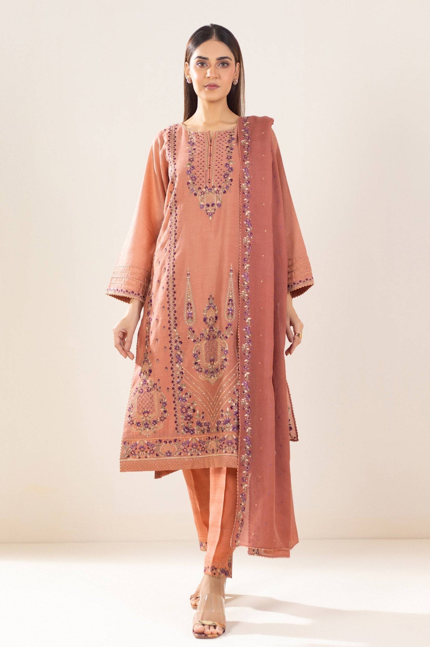 Zeen | Summer Collection 24 | 33105 - Pakistani Designer Dress - by Zeen | Type: Luxury - 100% Original at Saira Sultan