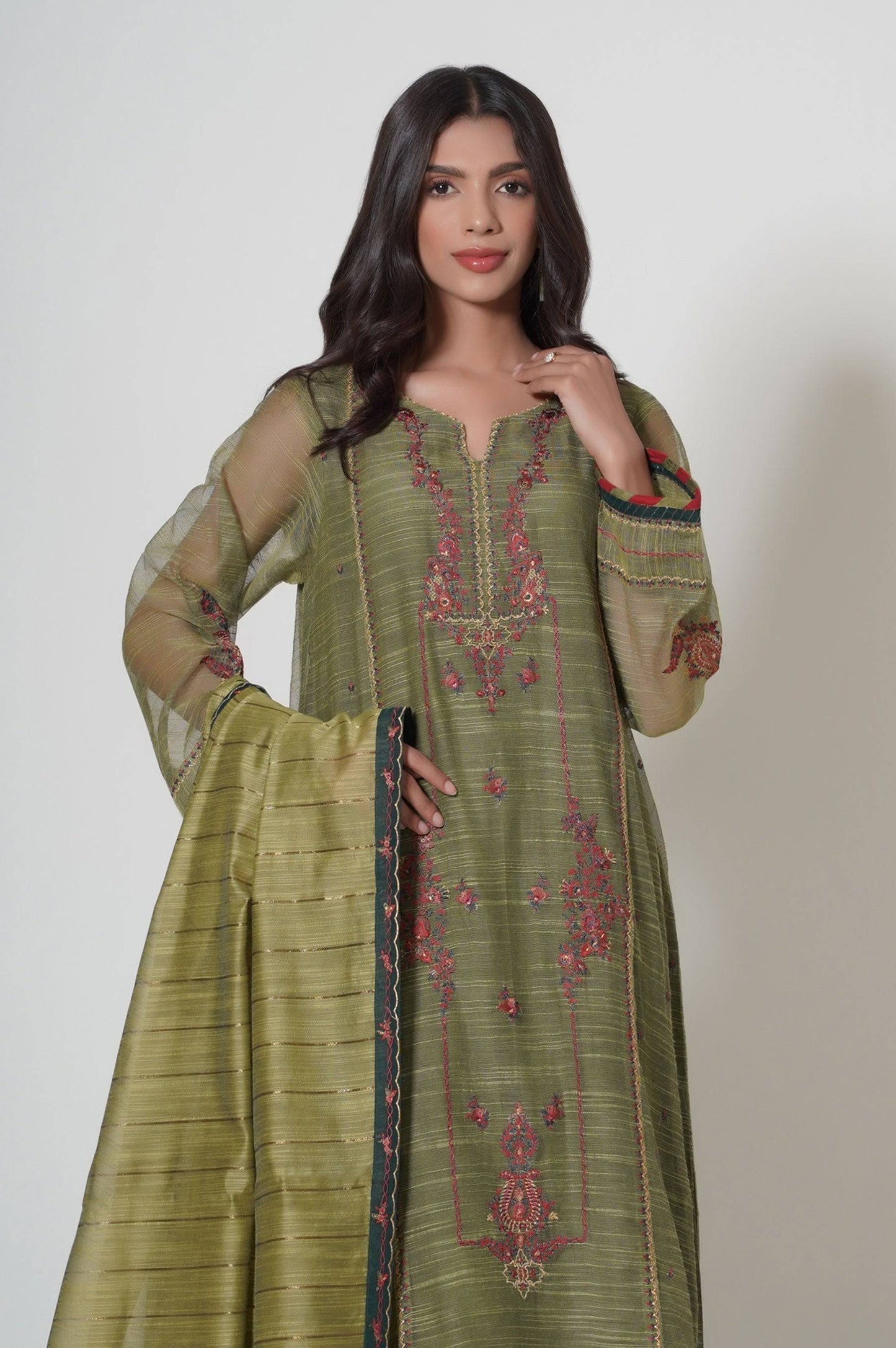 Zeen | Summer Collection 24 | 33210 - Pakistani Designer Dress - by Zeen | Type: Luxury - 100% Original at Saira Sultan