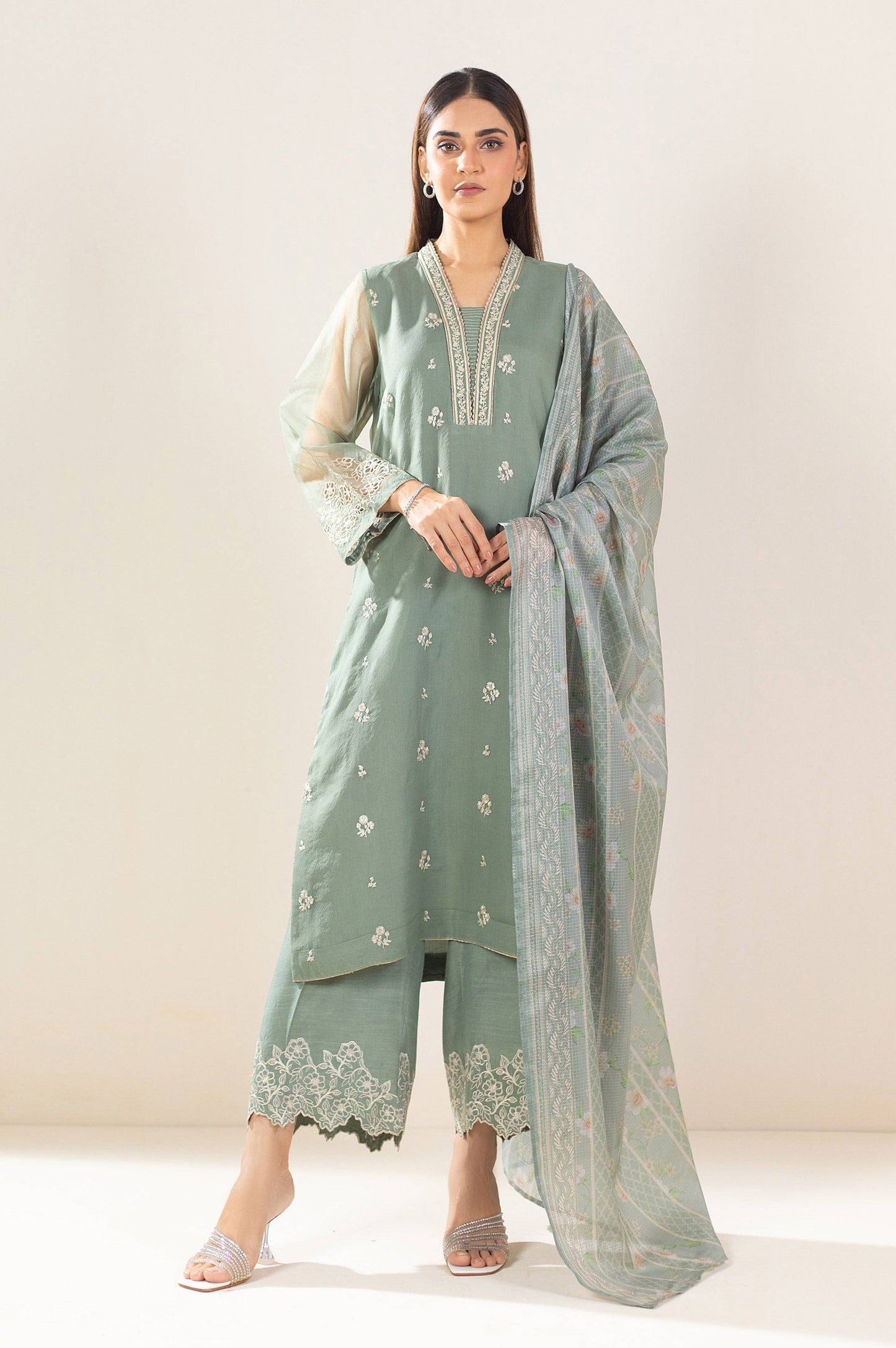 Zeen | Summer Collection 24 | 33242 - Pakistani Designer Dress - by Zeen | Type: Luxury - 100% Original at Saira Sultan
