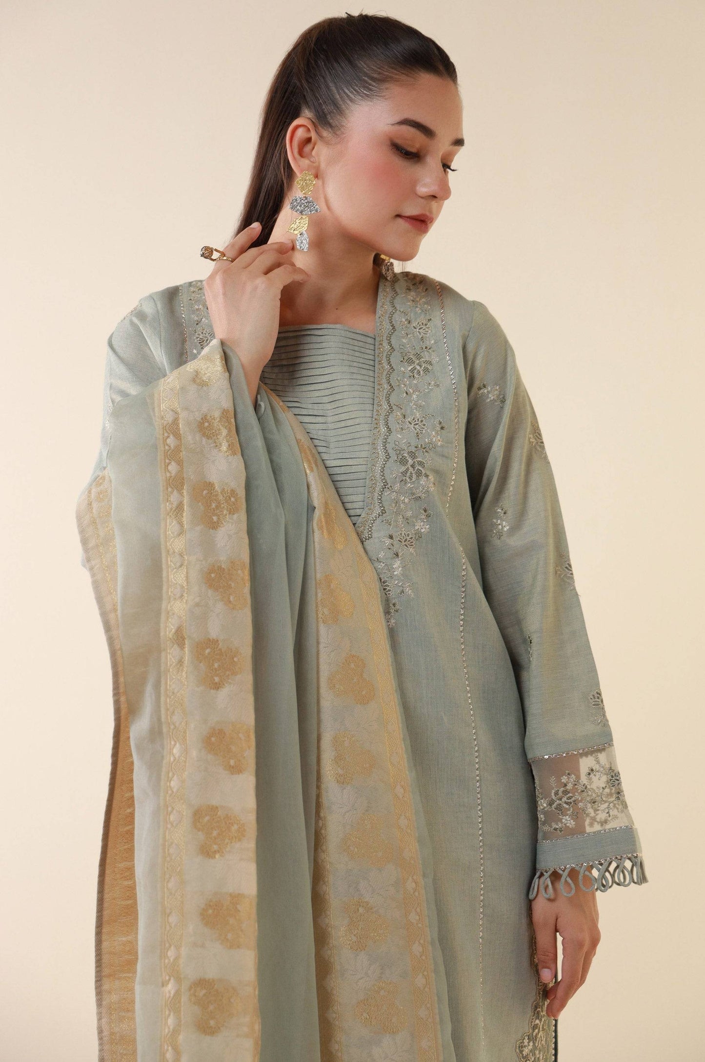 Zeen | Summer Collection 24 | 34111 - Pakistani Designer Dress - by Zeen | Type: Luxury - 100% Original at Saira Sultan