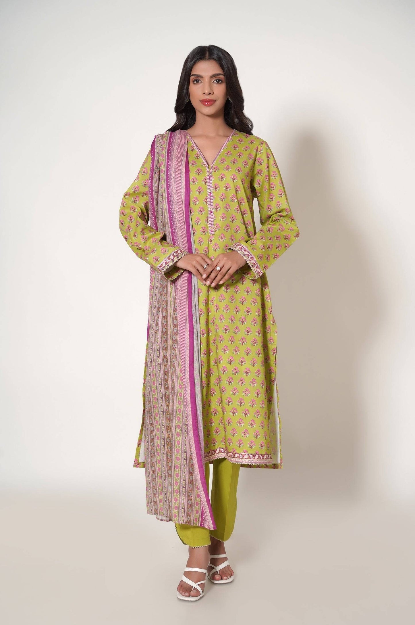 Zeen | Summer Collection 24 | 33625 - Pakistani Designer Dress - by Zeen | Type: Luxury - 100% Original at Saira Sultan