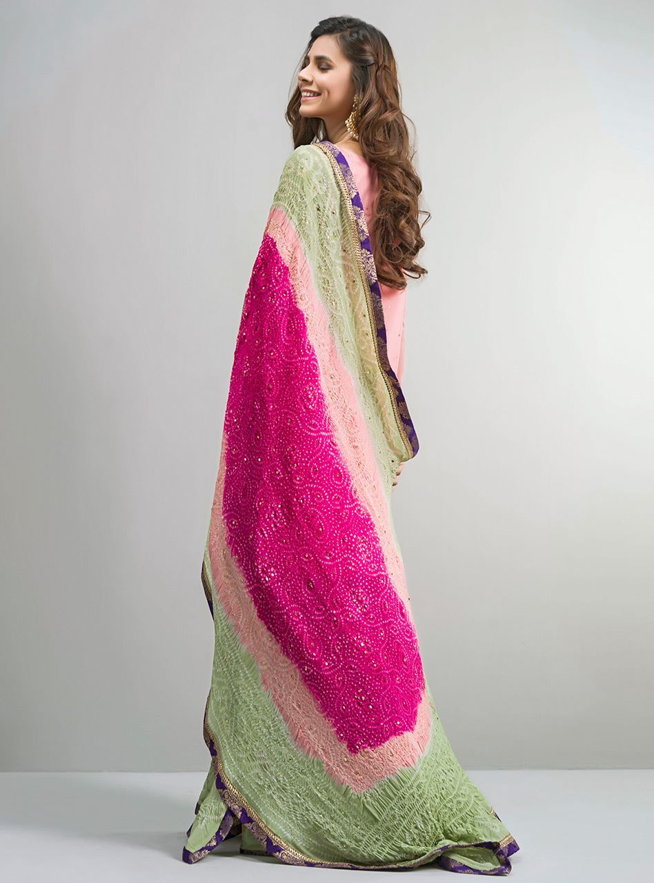 Zainab Chottani | Semi Formals | PASTEL FANCY - Pakistani Designer Dress - by Zainab Chottani | Type: Ladies Clothes - 100% Original at Saira Sultan