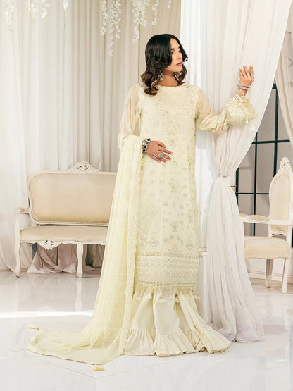 Salitex | Signature Festive Chiffon | SUNS7CH038UT XS Cream Chiffon