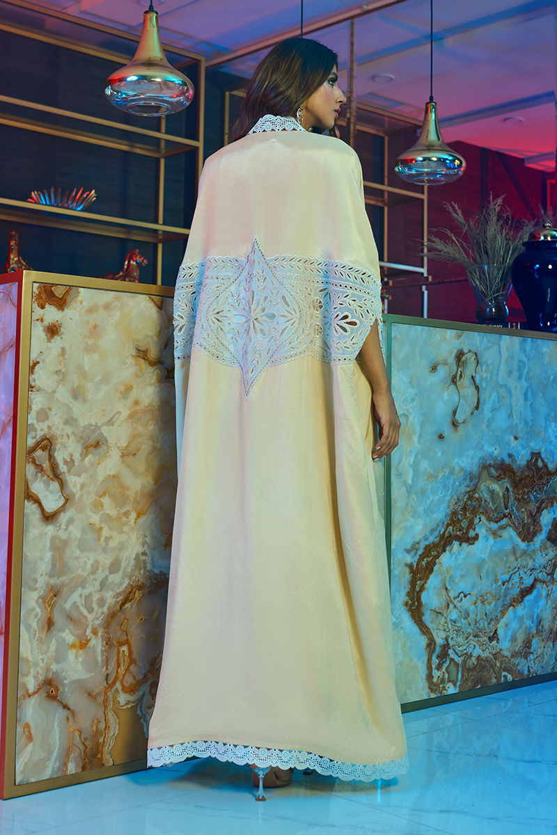 Wardha Saleem | Luxury Pret Fusion Wear | EMPRESS €“ DRAPE S Skin Female