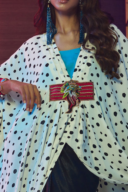 Wardha Saleem | Luxury Pret Fusion Wear | HOT SPOT€“ 3PC FORMAL DRAPE M Sky Blue Velvet Silk