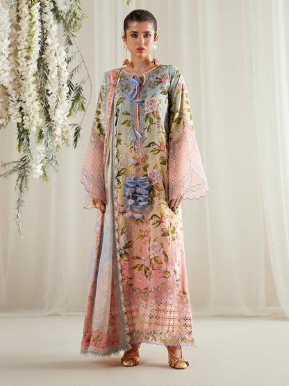Bin Ilyas | Eres Bonita Viscose 25 | 1105-A - Pakistani Designer Dress - by Bin Ilyas - Type : Ladies Clothes - 100% Original at Saira Sultan