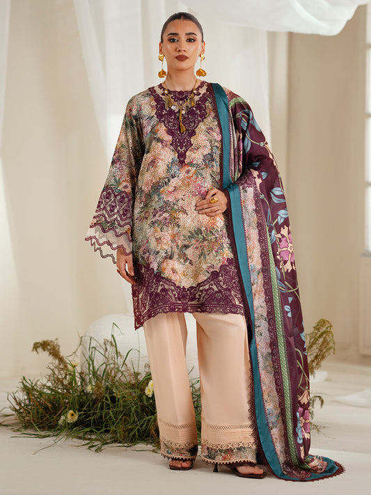 Bin Ilyas | Eres Bonita Viscose 25 | 1104-B - Pakistani Designer Dress - by Bin Ilyas - Type : Ladies Clothes - 100% Original at Saira Sultan