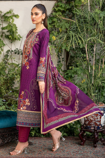 Shamaeel Ansari | Gulrang Lawn | LP-02 - Pakistani Designer Dress - by Shamaeel Ansari - Type : Ladies Clothes - 100% Original at Saira Sultan