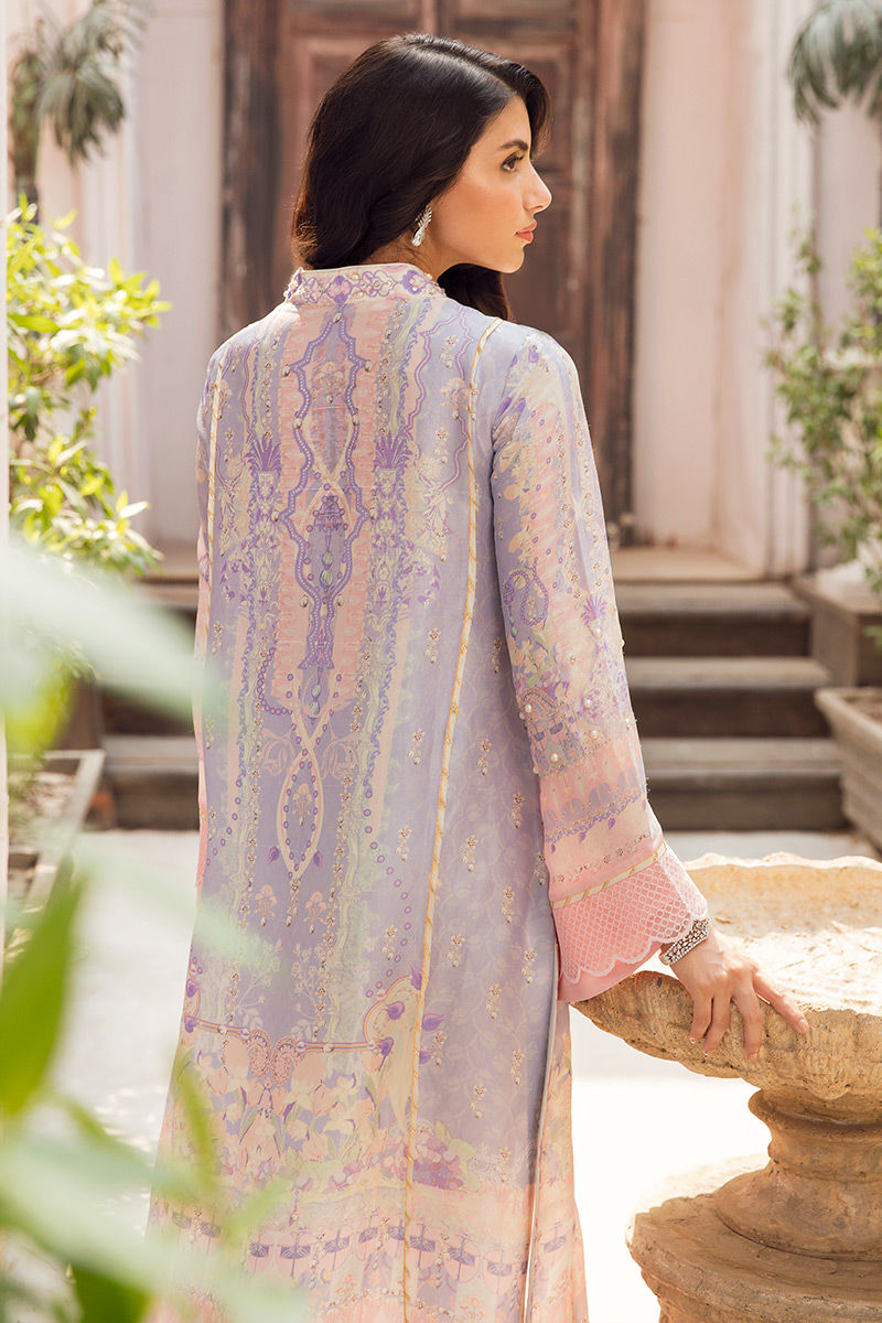 Ansab Jahangir | Digital Silk | Dreamy impression - Pakistani Designer Dress - by Ansab Jahangir - Type : Ladies Clothes - 100% Original at Saira Sultan