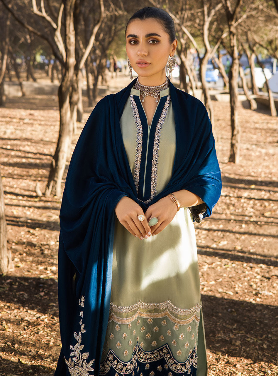 Zainab Chottani | Semi Formals | FEHYA - Pakistani Designer Dress - by Zainab Chottani | Type: Formal - 100% Original at Saira Sultan