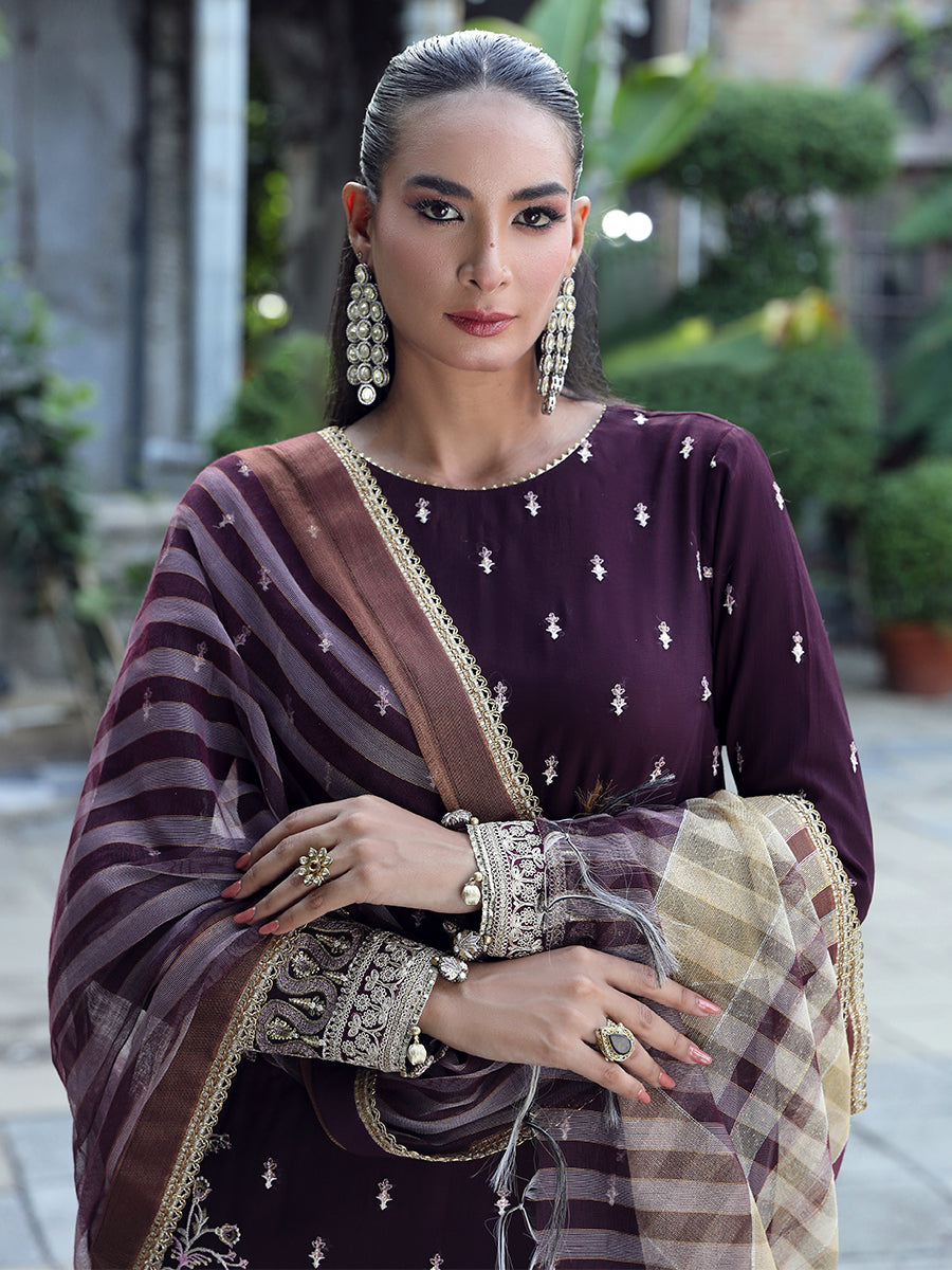 Salitex | Raaya Chiffon 24 | M11 - Pakistani Designer Dress - by Salitex | Type: Formal - 100% Original at Saira Sultan