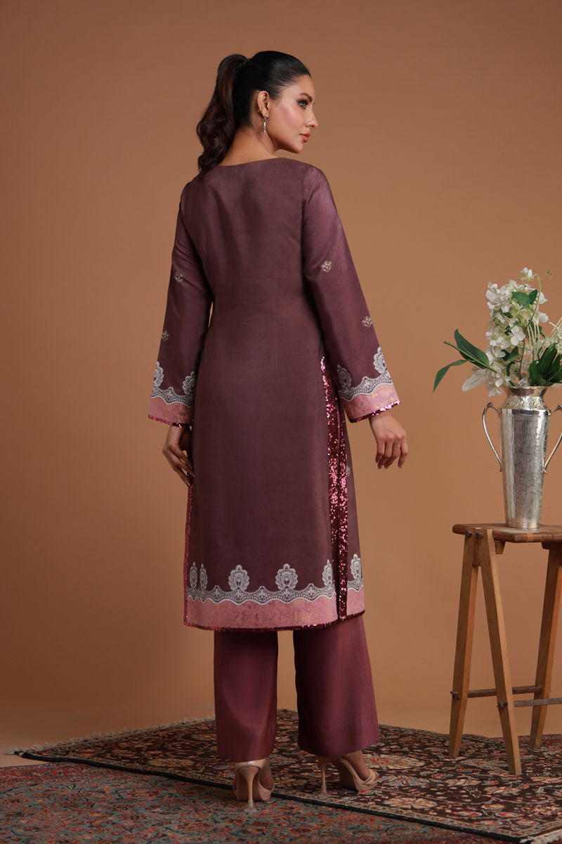 Shamaeel Ansari | Ramadan Edit 25 | RF-06 S Plum Khaddi Silk