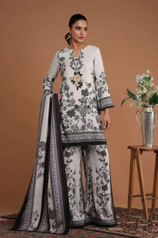 Shamaeel Ansari | Ramadan Edit 25 | RF-07 XS White Khaddi Silk