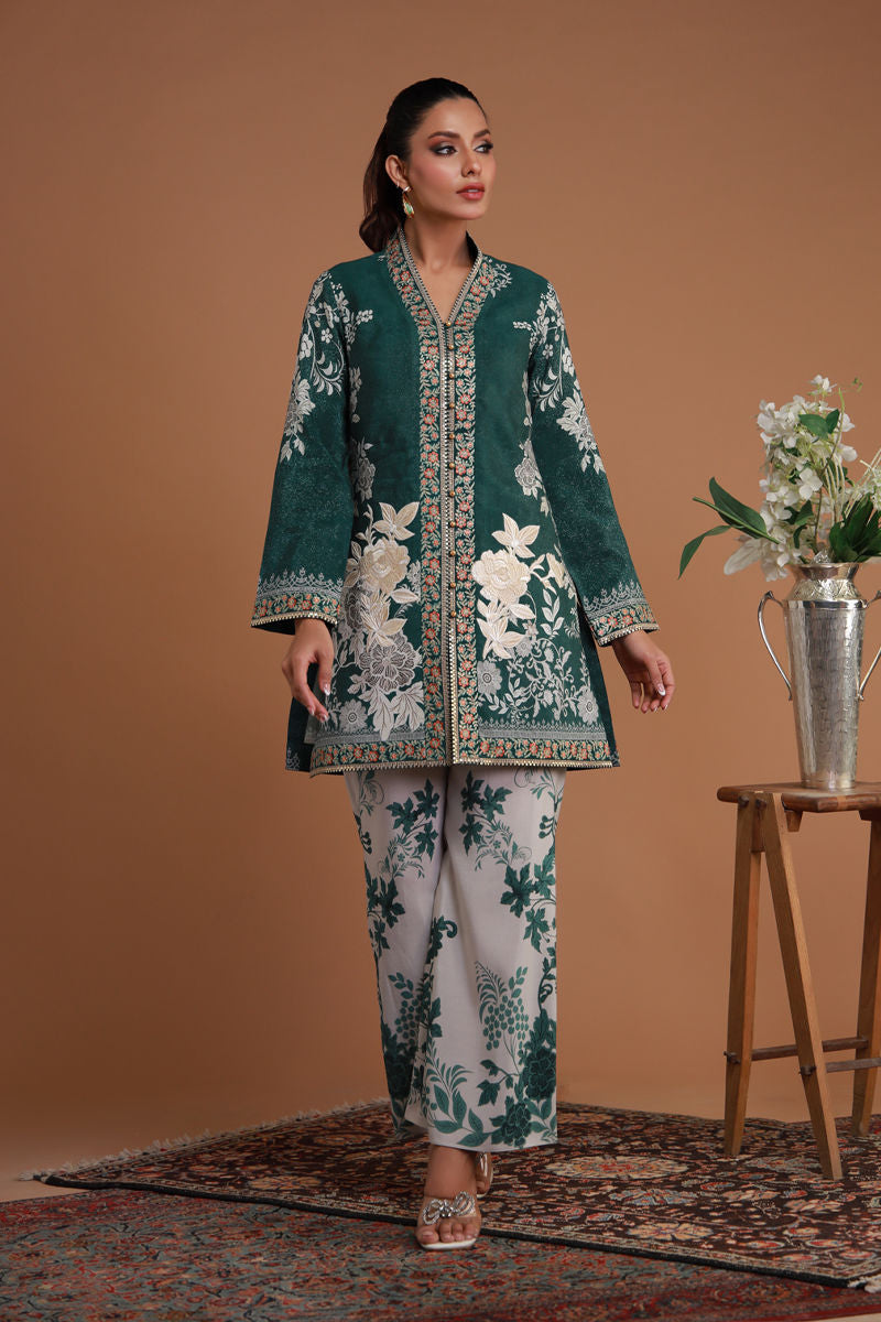 Shamaeel Ansari | Ramadan Edit 25 | RF-10 L Green Khaddi Silk
