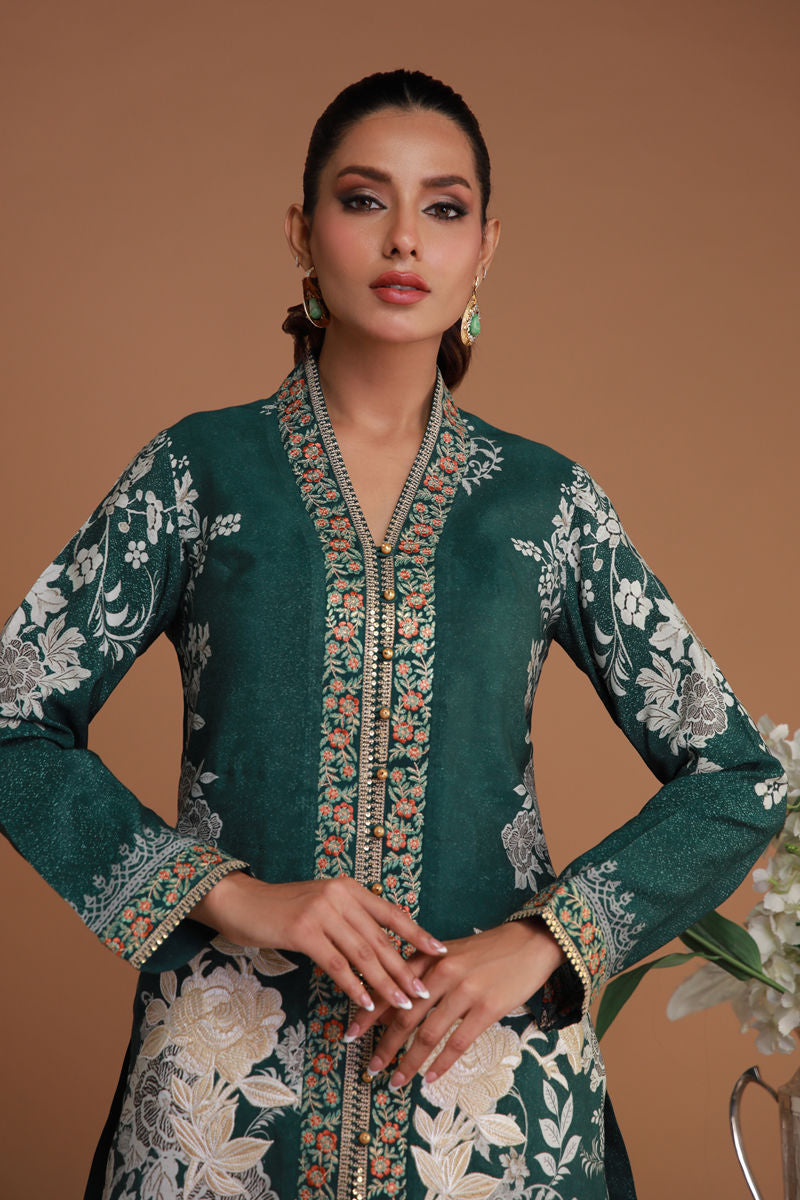 Shamaeel Ansari | Ramadan Edit 25 | RF-10 M Green Khaddi Silk