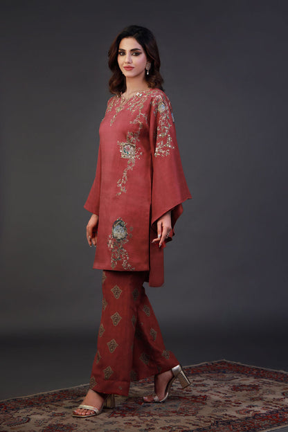 Shamaeel Ansari | Festive Edit | EE-05 - Pakistani Designer Dress - by Shamaeel Ansari - Type : Ladies Clothes - 100% Original at Saira Sultan