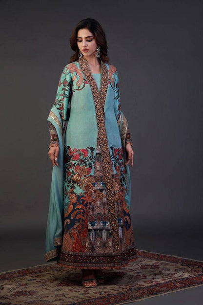 Shamaeel Ansari | Festive Edit |EE-10 - Pakistani Designer Dress - by Shamaeel Ansari - Type : Ladies Clothes - 100% Original at Saira Sultan