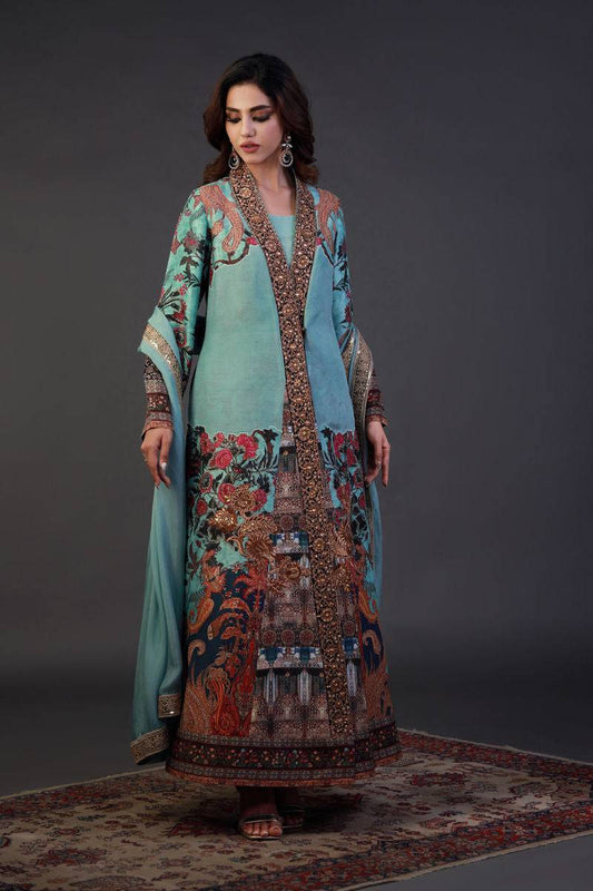 Shamaeel Ansari | Festive Edit |EE-10 - Pakistani Designer Dress - by Shamaeel Ansari - Type : Ladies Clothes - 100% Original at Saira Sultan