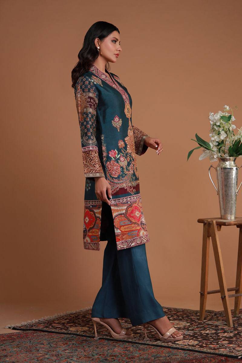 Shamaeel Ansari | Festive Edit |EE-11 - Pakistani Designer Dress - by Shamaeel Ansari - Type : Ladies Clothes - 100% Original at Saira Sultan