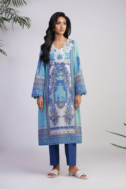 Shamaeel Ansari | Gulrang Lawn | Gulrang-01 - Pakistani Designer Dress - by Shamaeel Ansari - Type : Ladies Clothes - 100% Original at Saira Sultan