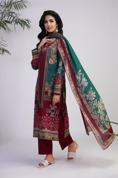 Shamaeel Ansari | Gulrang Lawn | Gulrang-02 - Pakistani Designer Dress - by Shamaeel Ansari - Type : Ladies Clothes - 100% Original at Saira Sultan