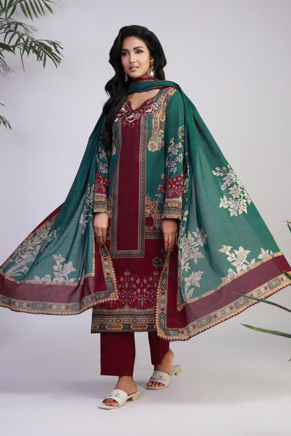 Shamaeel Ansari | Gulrang Lawn | Gulrang-02 - Pakistani Designer Dress - by Shamaeel Ansari - Type : Ladies Clothes - 100% Original at Saira Sultan