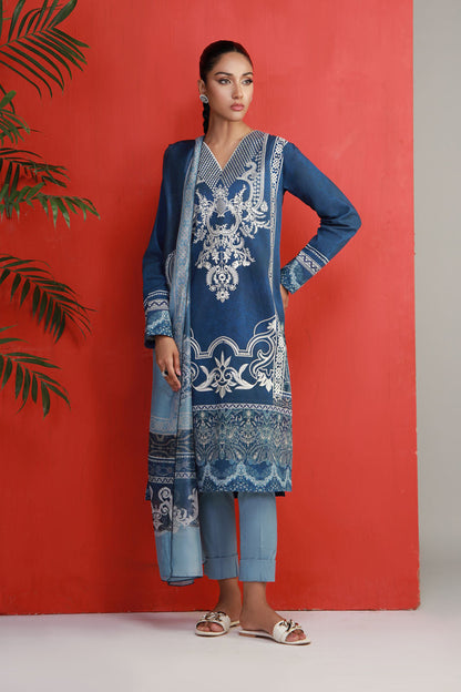 Shamaeel Ansari | Gulrang Lawn | Gulrang-03 - Pakistani Designer Dress - by Shamaeel Ansari - Type : Ladies Clothes - 100% Original at Saira Sultan