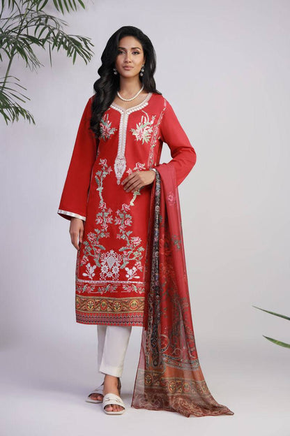 Shamaeel Ansari | Gulrang Lawn | Gulrang-04 - Pakistani Designer Dress - by Shamaeel Ansari - Type : Ladies Clothes - 100% Original at Saira Sultan
