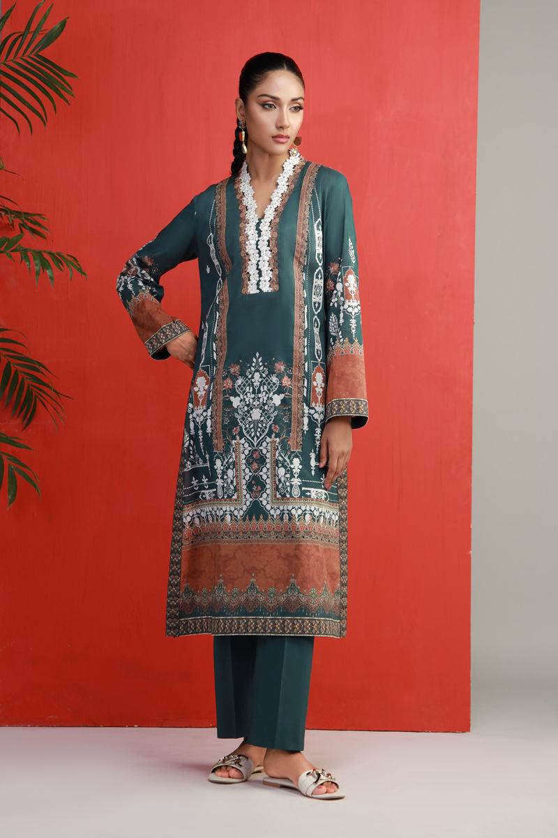 Shamaeel Ansari | Gulrang Lawn | Gulrang-06 - Pakistani Designer Dress - by SHA - Type :  - 100% Original at Saira Sultan