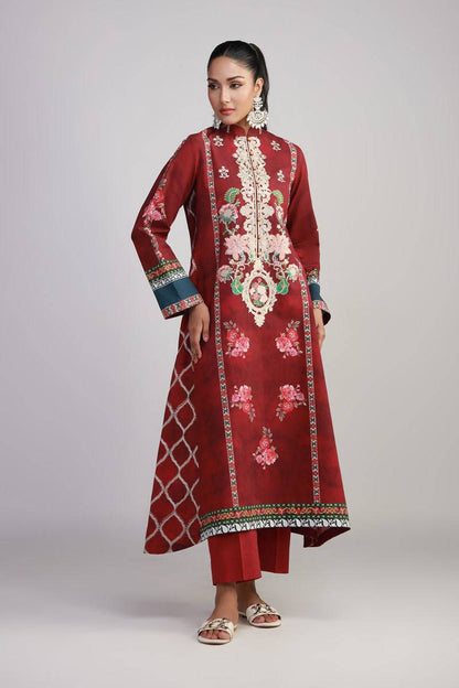 Shamaeel Ansari | Gulrang Lawn | Gulrang-07 - Pakistani Designer Dress - by Shamaeel Ansari - Type : Ladies Clothes - 100% Original at Saira Sultan