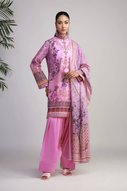 Shamaeel Ansari | Gulrang Lawn |Gulrang-09 - Pakistani Designer Dress - by Shamaeel Ansari - Type : Ladies Clothes - 100% Original at Saira Sultan
