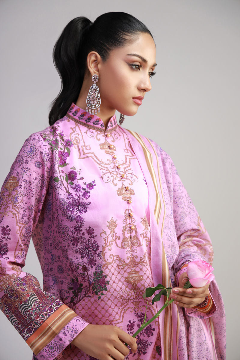 Shamaeel Ansari | Gulrang Lawn |Gulrang-09 - Pakistani Designer Dress - by Shamaeel Ansari - Type : Ladies Clothes - 100% Original at Saira Sultan