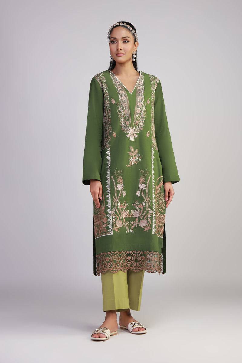 Shamaeel Ansari | Gulrang Lawn | Gulrang-10 - Pakistani Designer Dress - by Shamaeel Ansari - Type : Ladies Clothes - 100% Original at Saira Sultan