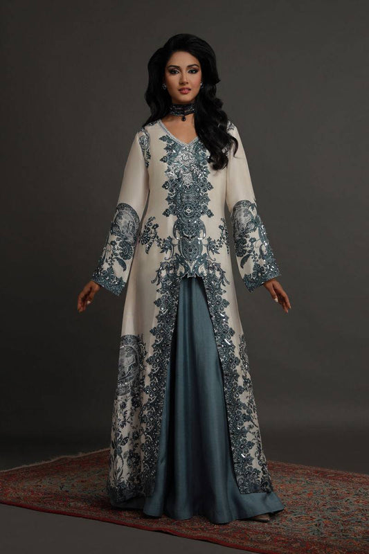 Shamaeel ansari | Flora Belle|FLORA-08 - Pakistani Designer Dress - by Shamaeel Ansari - Type : Ladies Clothes - 100% Original at Saira Sultan