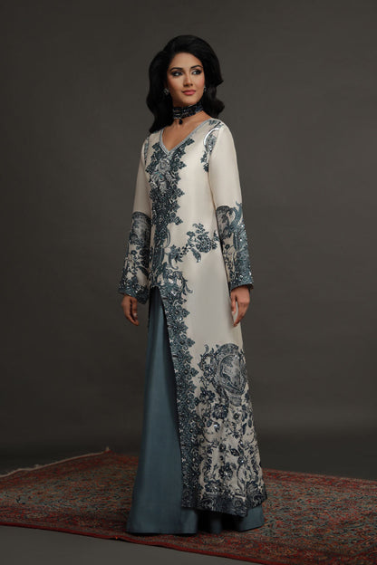 Shamaeel ansari | Flora Belle|FLORA-08 - Pakistani Designer Dress - by Shamaeel Ansari - Type : Ladies Clothes - 100% Original at Saira Sultan