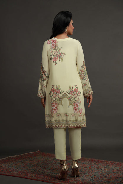 Shamaeel ansari | Flora Belle |Flora-02 - Pakistani Designer Dress - by Shamaeel Ansari - Type : Ladies Clothes - 100% Original at Saira Sultan