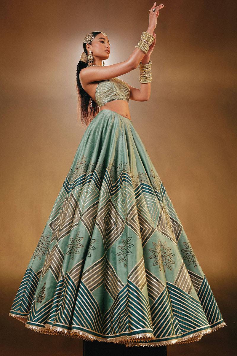 MNR | Gota Shota Vol 2 | RANGEELI - Pakistani Designer Dress - by MNR | Type: Bridal - 100% Original at Saira Sultan