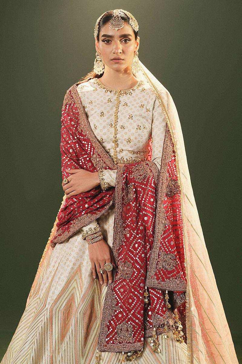 MNR | Gota Shota Vol 2 | RATAN - Pakistani Designer Dress - by MNR | Type: Bridal - 100% Original at Saira Sultan