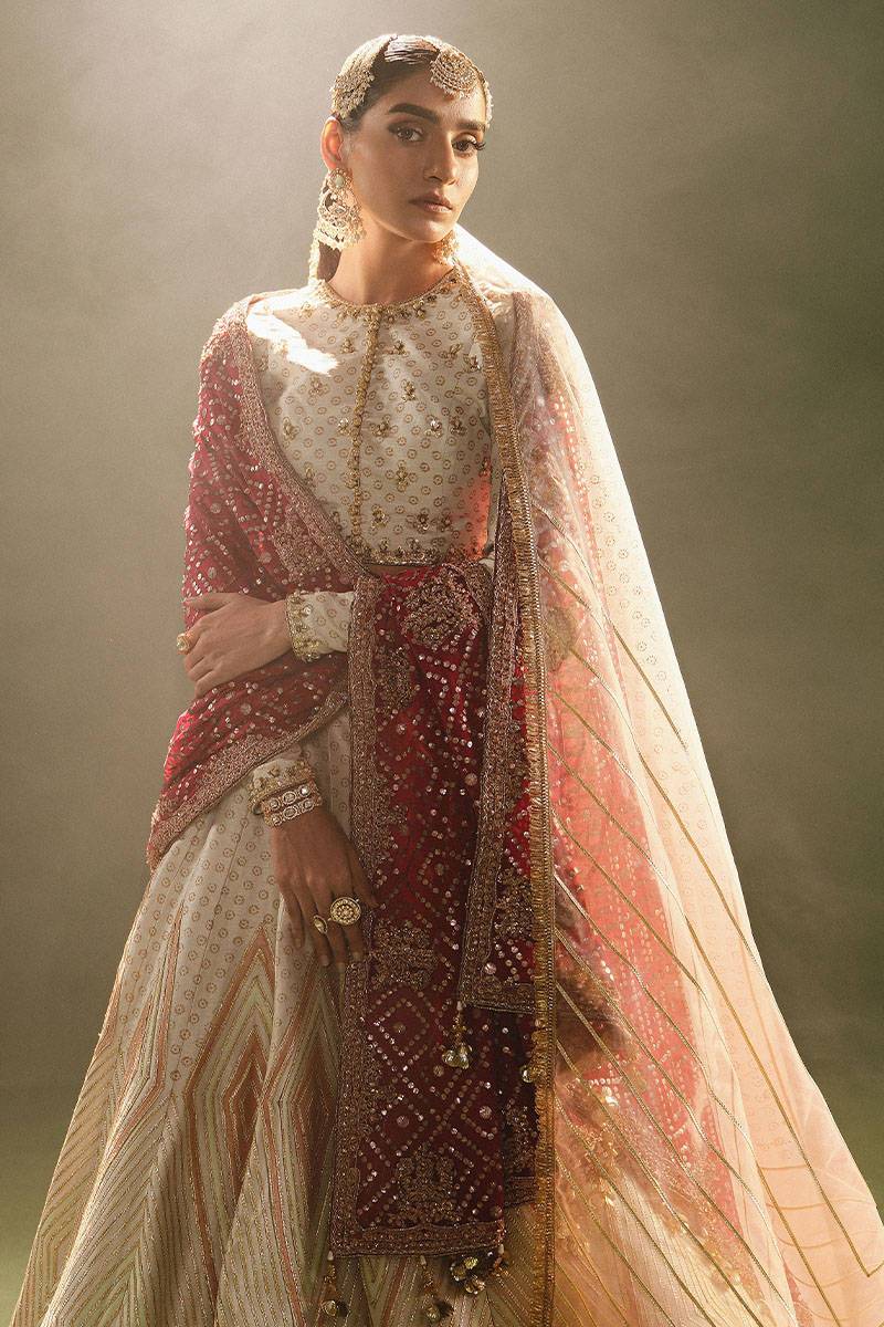 MNR | Gota Shota Vol 2 | RATAN - Pakistani Designer Dress - by MNR | Type: Bridal - 100% Original at Saira Sultan
